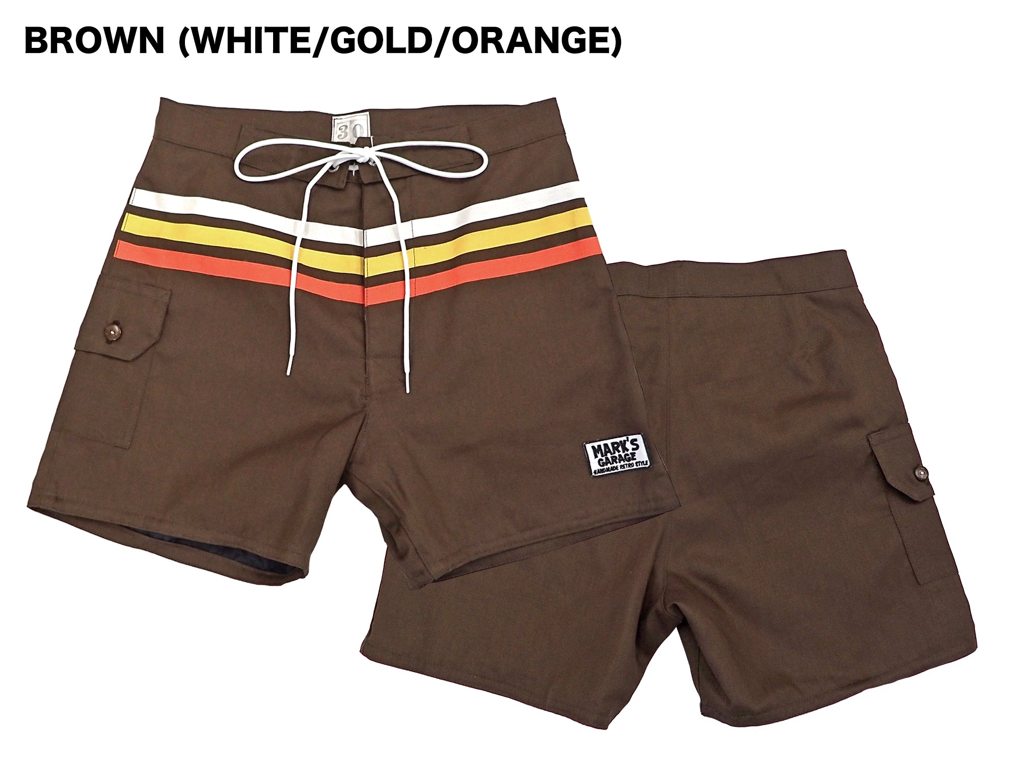 MARK'S GARAGE×HOLYSMOKE SURF TRUNKS / 3 BOADERS – ホーリースモーク