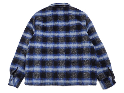 【BIG MIKE】BRUSHED CHECK QUILTED JACKET