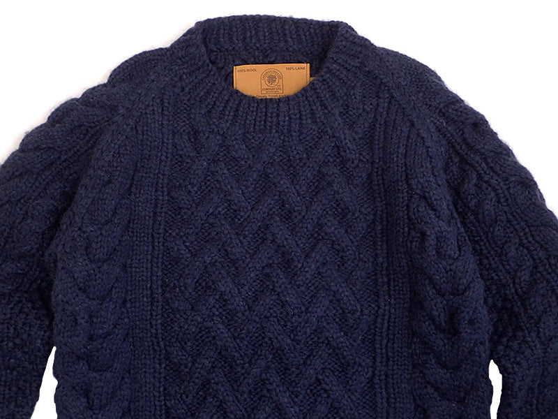 CANADIAN SWEATER Crew Neck Sweater(Navy)