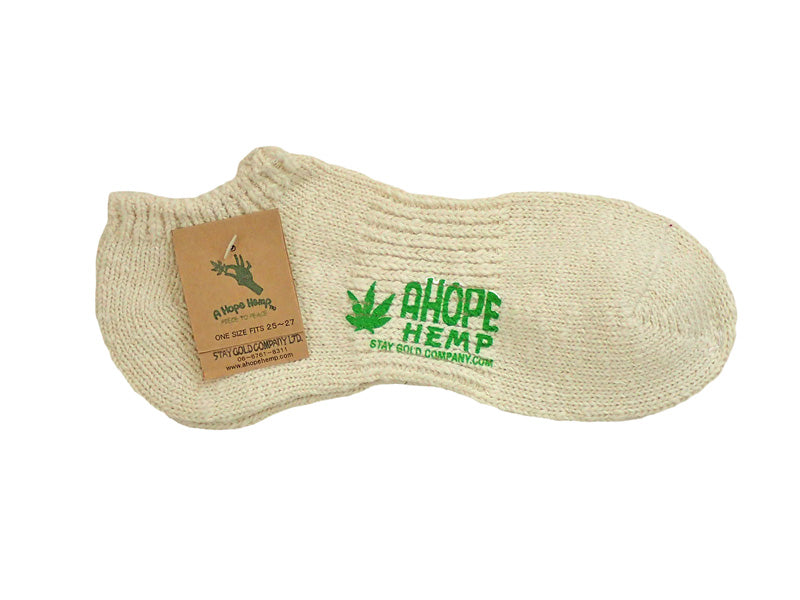 A HOPE HEMP ANKLE SOCKS