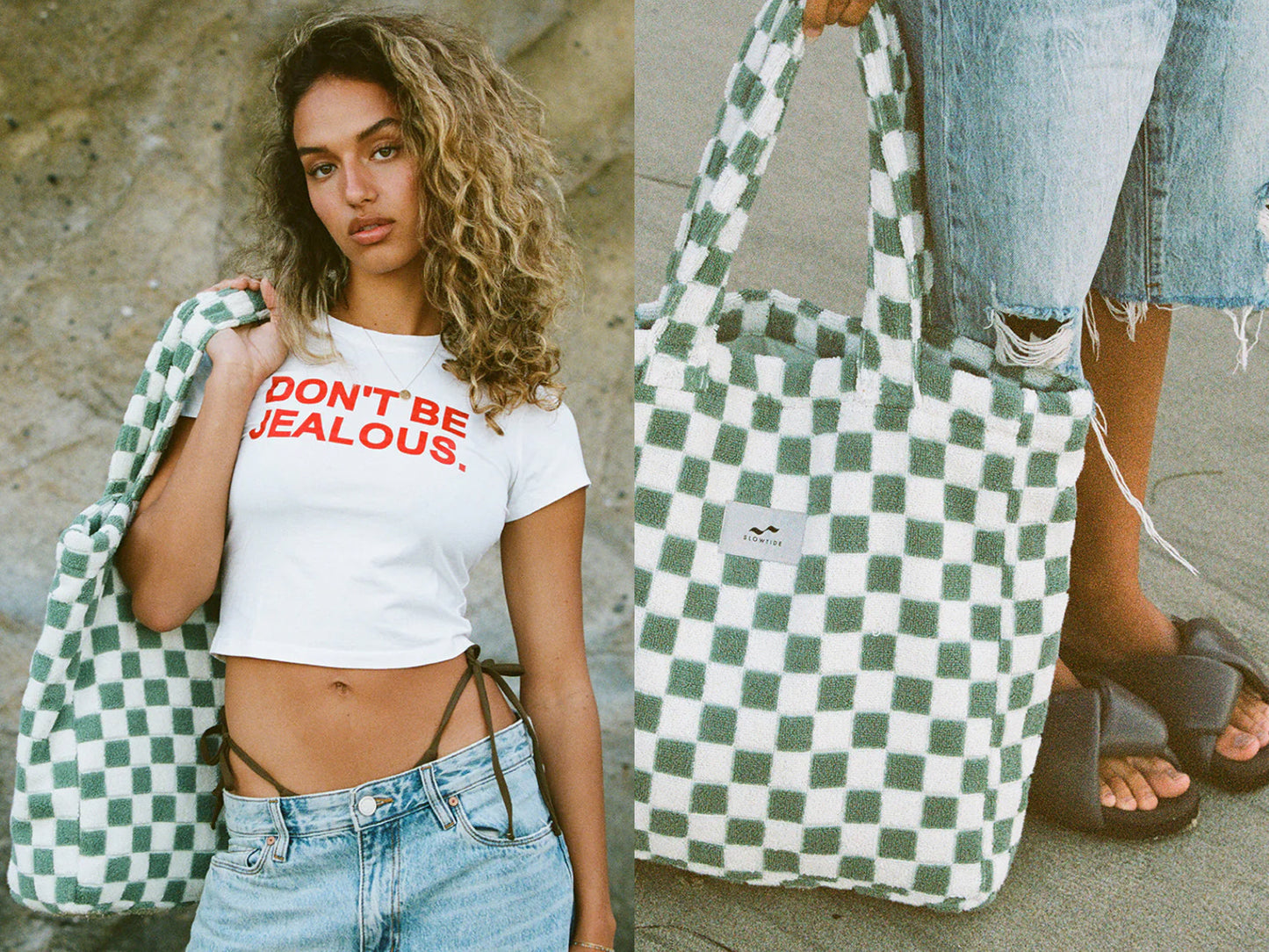 【SLOW TIDE】MATE TERRY TOTE