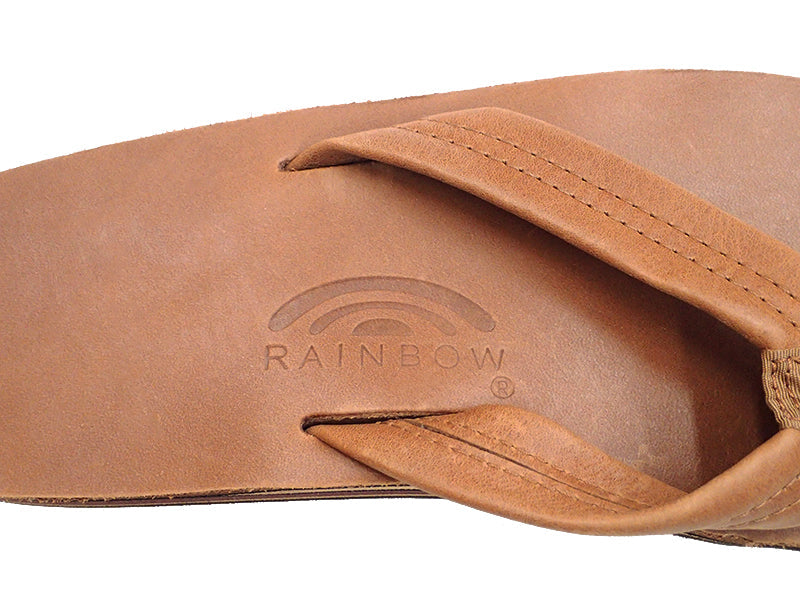 Rainbow Sandals Classic Leather  Double Layer"Tan"