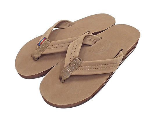 Rainbow Sandals Double Layer"Dark Brown"