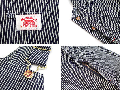 【ROUND HOUSE】VINTAGE STRIPE OVERALL