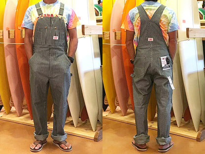 【ROUND HOUSE】VINTAGE STRIPE OVERALL