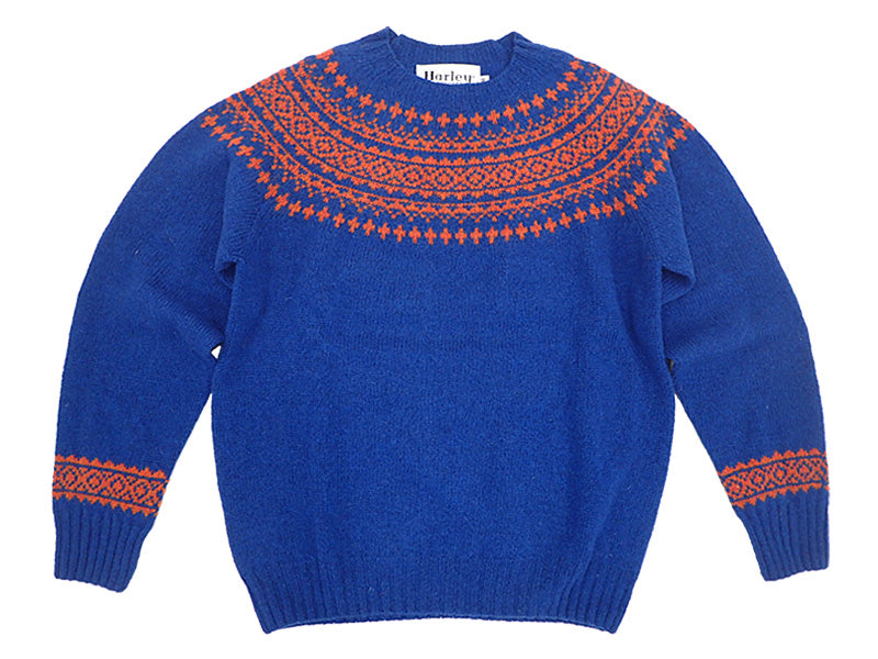 【Harley of Scotland】Crew Neck Sweater/SPICE