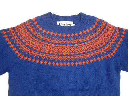 【Harley of Scotland】Crew Neck Sweater/SPICE