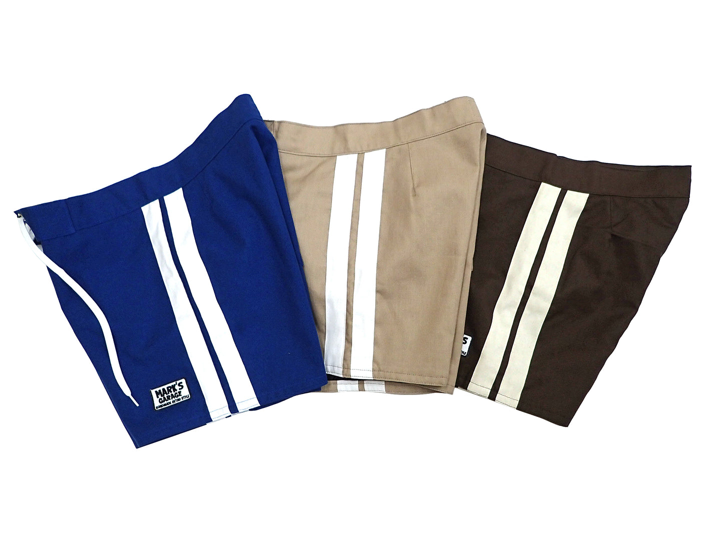 MARK'S GARAGE×HOLYSMOKE SURF TRUNKS / SIDE TWO LINES