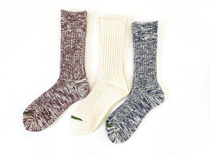 【GOHEMP】ORGANIC COTTON×HEMP PILE CREW SOCKS