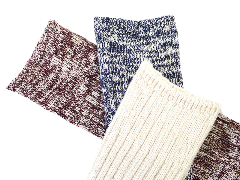 【GOHEMP】ORGANIC COTTON×HEMP PILE CREW SOCKS