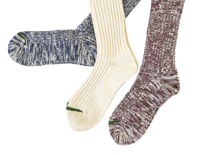 【GOHEMP】ORGANIC COTTON×HEMP PILE CREW SOCKS