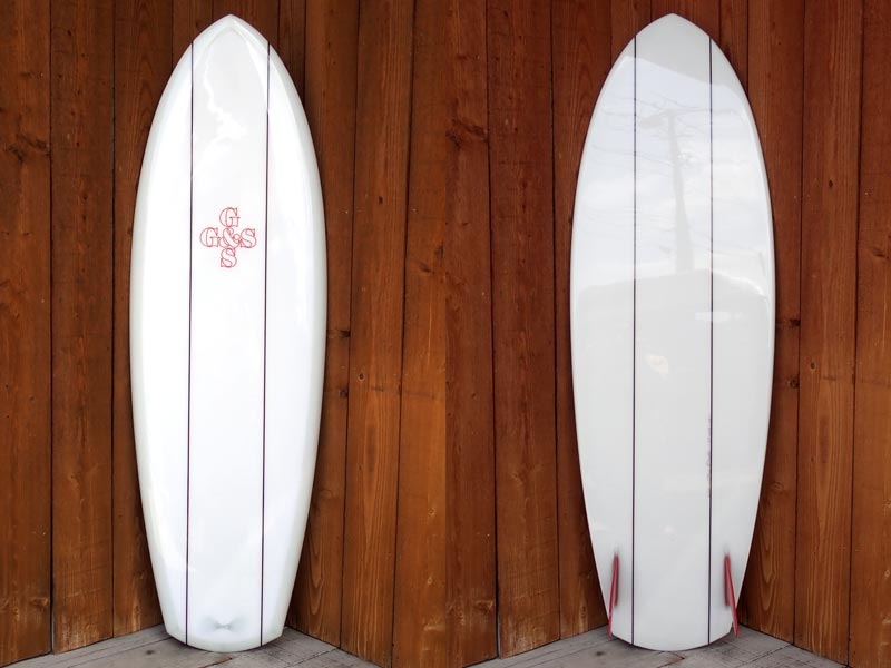 '71 G&S Twin Fin 5'9"