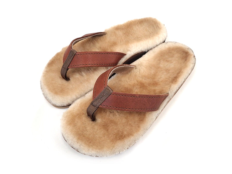 【THE SANDALMAN】SHEEPSKIN SANDAL HOLY SMOKE別注