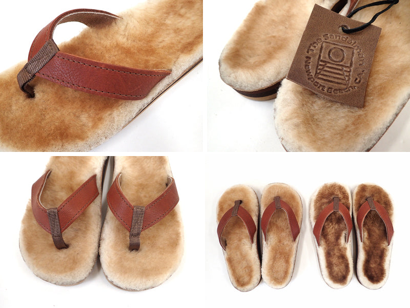 【THE SANDALMAN】SHEEPSKIN SANDAL HOLY SMOKE別注