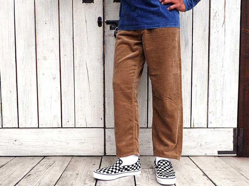 【GO WEST】LOOSE TAPERD PANTS