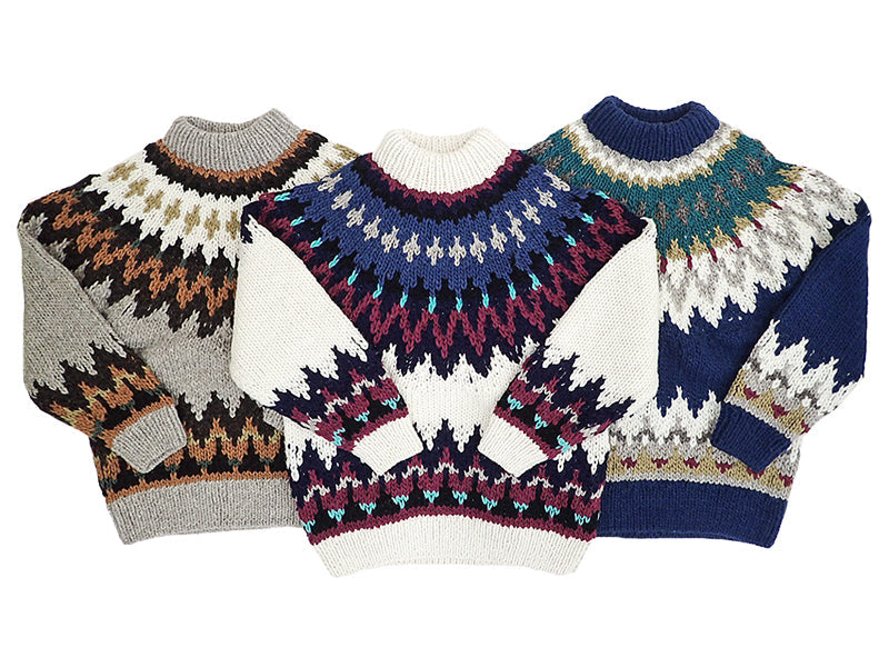 【GO WEST】ESCAPE HAND KNIT SWEATER