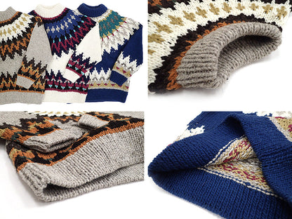 【GO WEST】ESCAPE HAND KNIT SWEATER