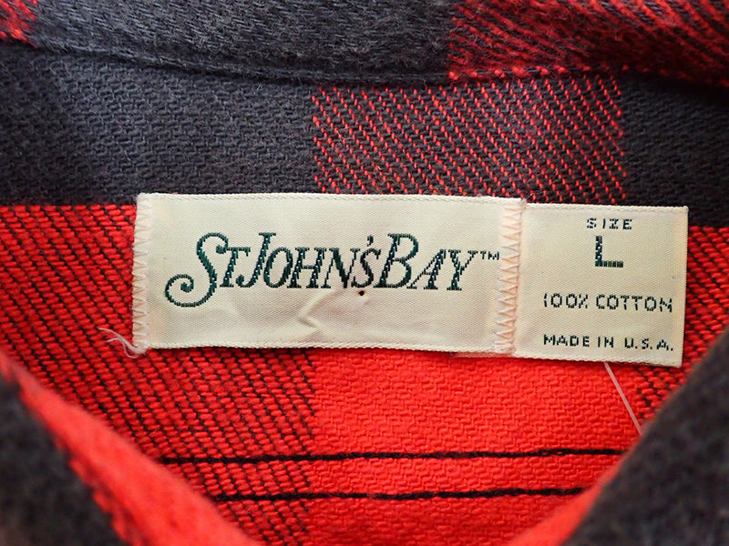 【ST JOHN'S BAY】FLANNEL SHIRTS