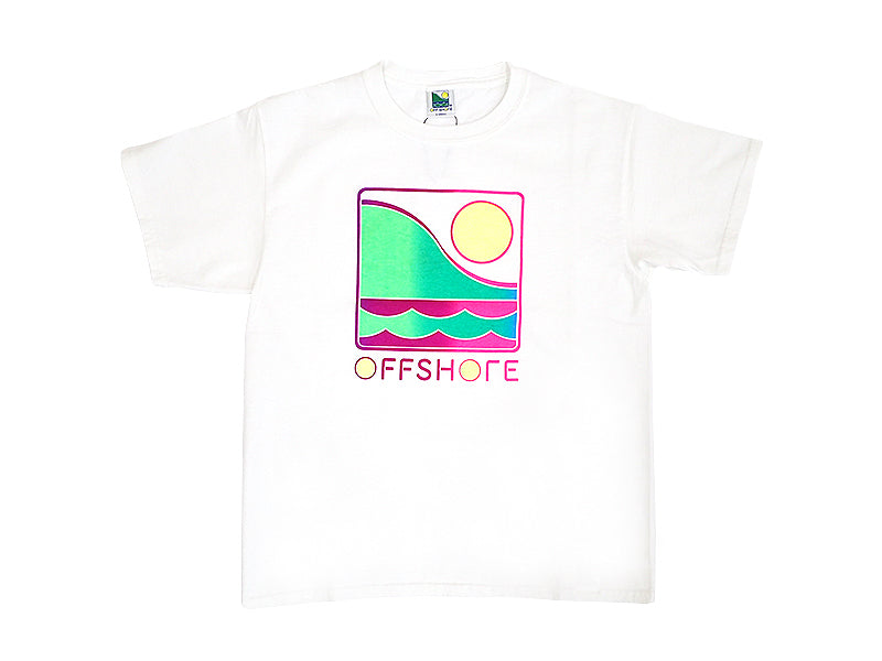 【OFF SHORE】Ladies GRADATION LOGO S/S TEE