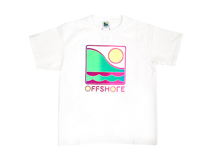 【OFF SHORE】Ladies GRADATION LOGO S/S TEE