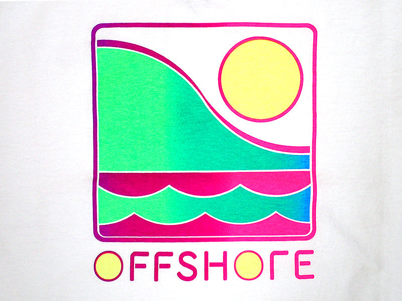 【OFF SHORE】Ladies GRADATION LOGO S/S TEE