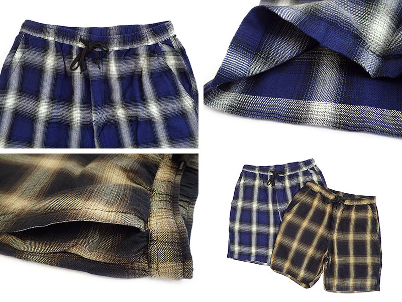 【FIVE BROTHER】LIGHT FLANNEL EASY SHORTS