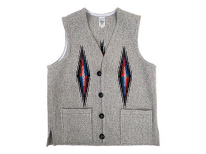 [ORTEGA'S] SQUARE CHIMAYO VEST 