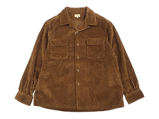 【GO WEST】HIGH LOW AIR CORDUROY SHIRTS