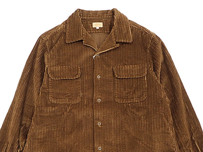 【GO WEST】HIGH LOW AIR CORDUROY SHIRTS