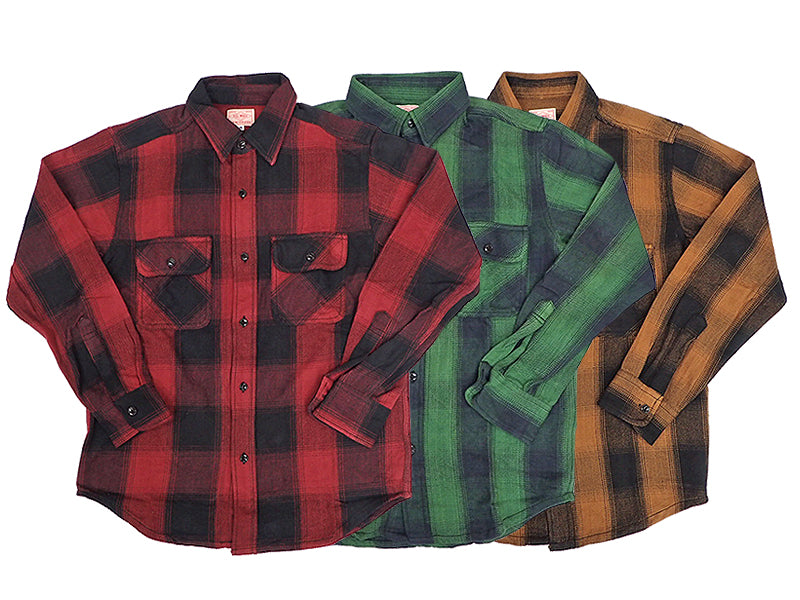 【BIG MIKE】HEAVY FLANNEL SHIRTS