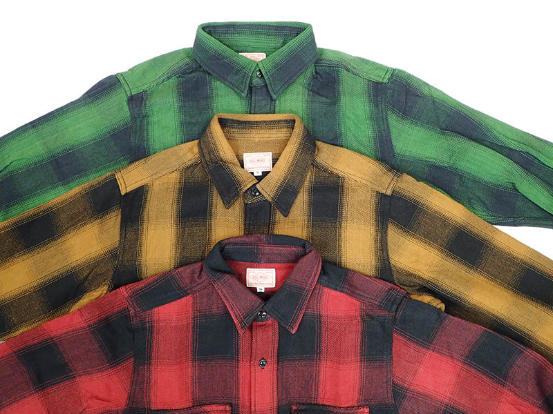 【BIG MIKE】HEAVY FLANNEL SHIRTS