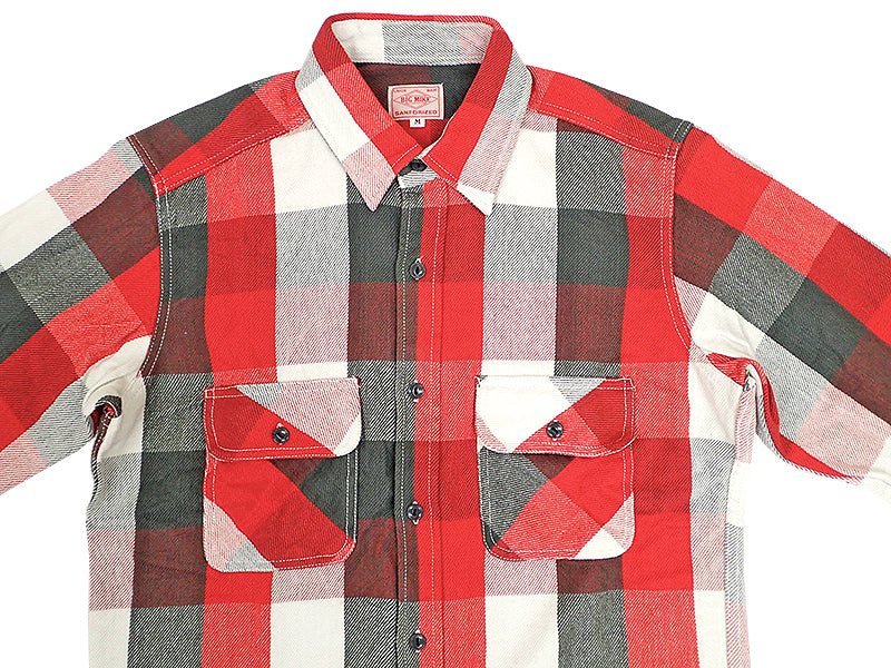 【BIG MIKE】HEAVY FLANNEL SHIRTS