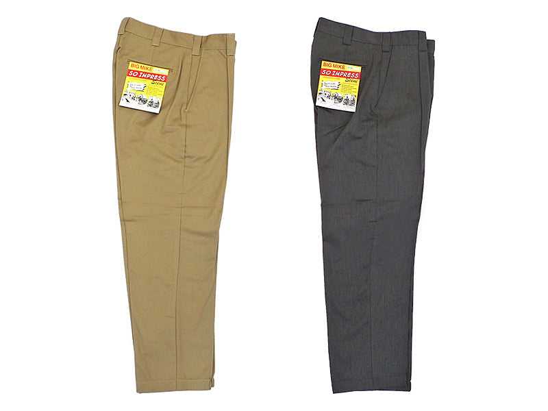 【BIG MIKE】PIN TACK CHINO PANTS