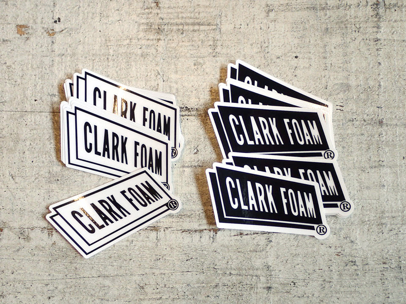 [CLARK FOAM]LOGO STICKER(Small)