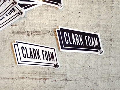 [CLARK FOAM]LOGO STICKER(Small)