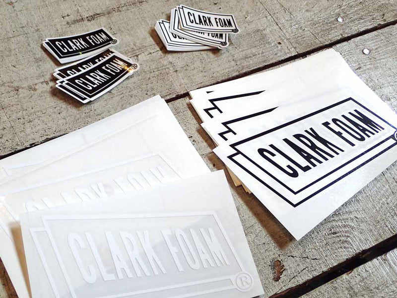 [CLARK FOAM]LOGO STICKER(Small)