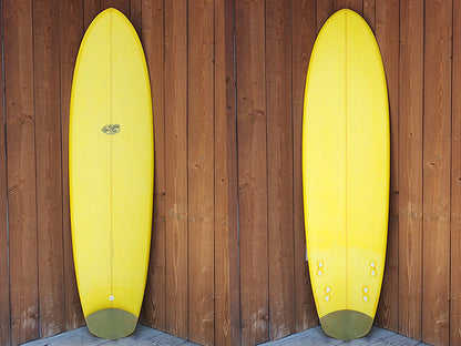 Flex Tail Hull Stubbie Quad 6'10"