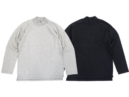 【Good On】L/S HEAVY JERSEY MOCK NECK TEE