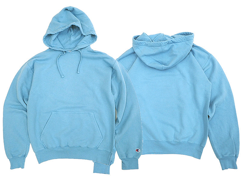 【Champion】GARMENT DYED HOODED SWEAT