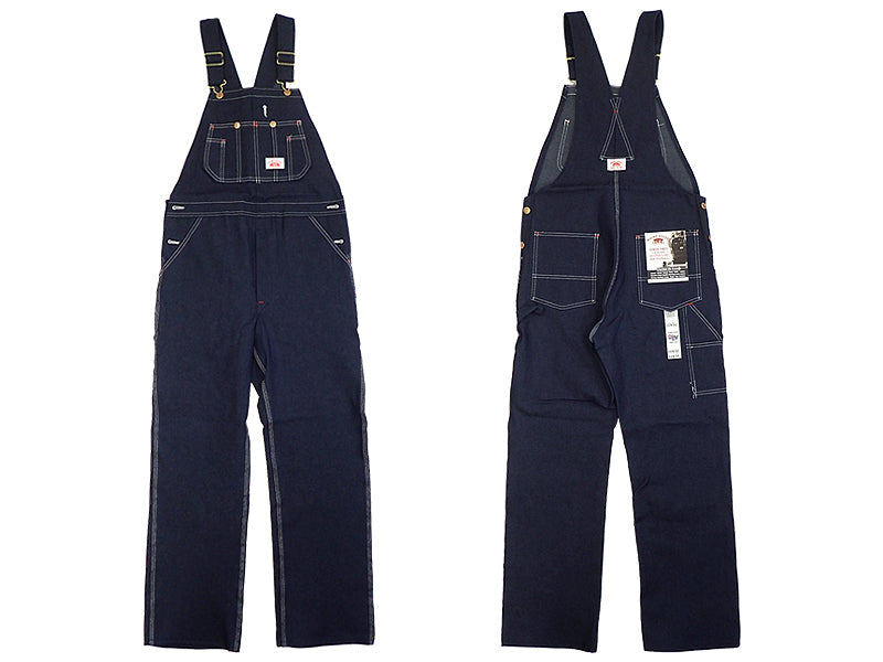 【ROUND HOUSE】CLASSIC BLUE DENIM OVERALL