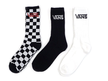 【VANS】CLASSIC CREW 3SET SOCKS(MIX)