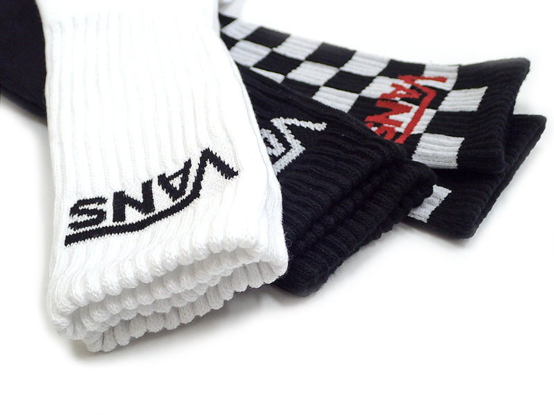 【VANS】CLASSIC CREW 3SET SOCKS(MIX)