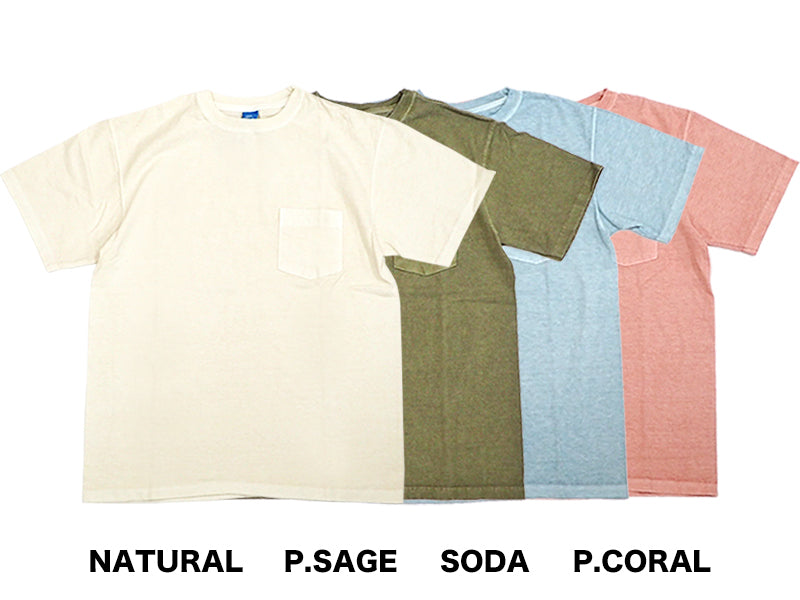 【Good On】S/S CREW POCKET TEE