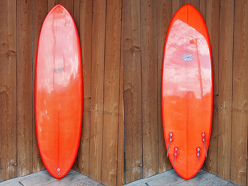 SHAPES AND HULLS/ROUND PIN STUBBIE QUAD 6'4"