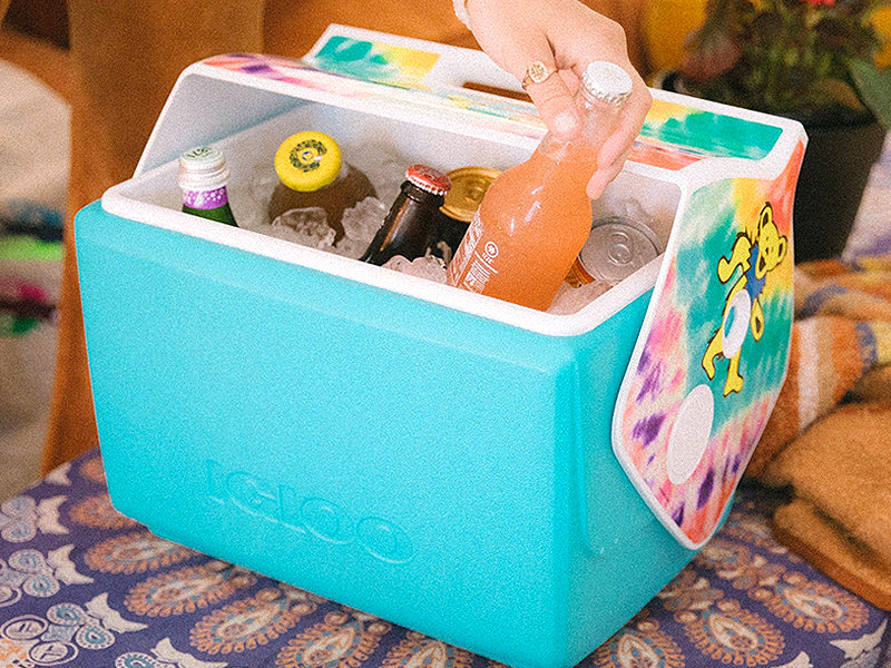 【IGLOO】PLAYMATE CLASSIC TIEDYE BEARS 14Qt COOLER