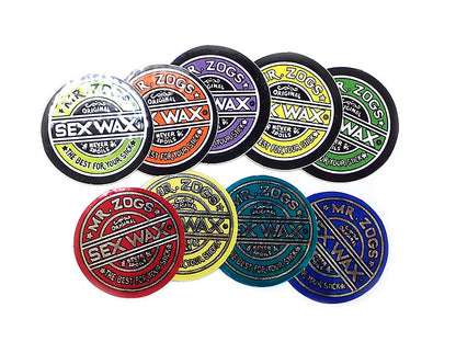 SEX WAX CIRCLE STICKER