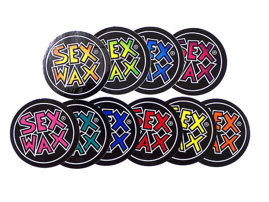 SEX WAX NEW CIRCLE STICKER