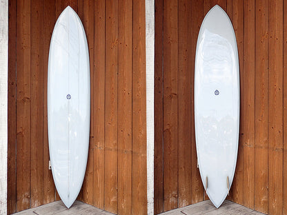 The Punta Model 8'6" with Geppy Fins