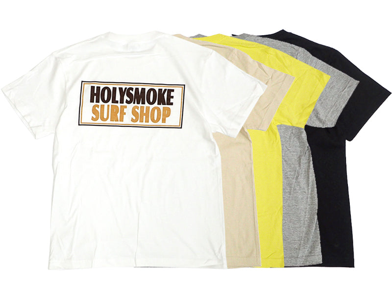 HOLYSMOKE Tシャツ "SURF SHOP"