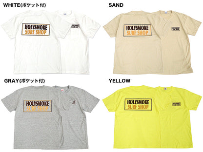 HOLYSMOKE Tシャツ "SURF SHOP"